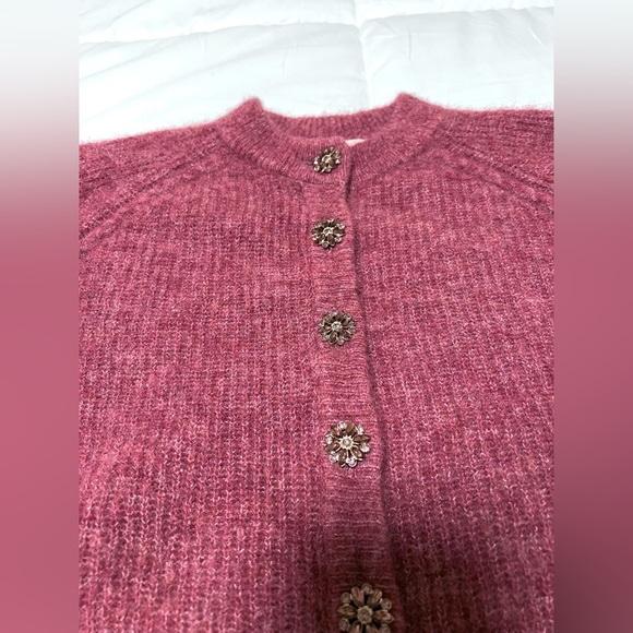 Sézane Othello in Rosewood Jewel Buttons (Size XXS) - Picture 10 of 15